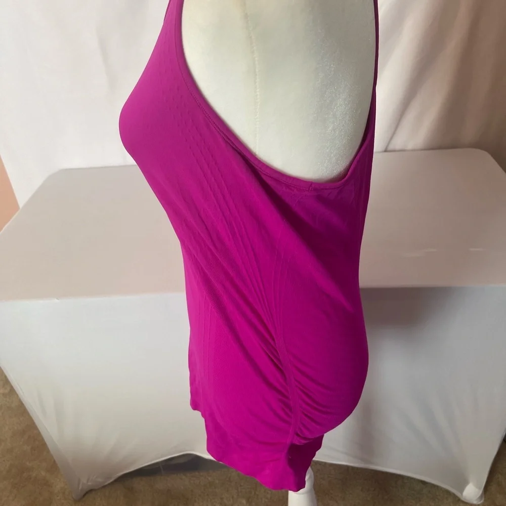 Athleta Women’s Magenta Racerback Tank Top - Picture 3 of 3